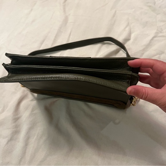 Vince Camuto genuine leather and suede hand bag - Picture 9 of 16